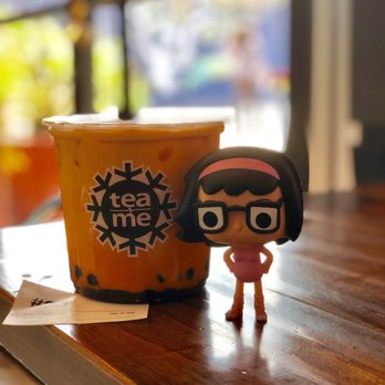 Tea N' Me - $4.25 for Thai tea w/Boba. - Bubble Tea Near Me - Sylmar, California