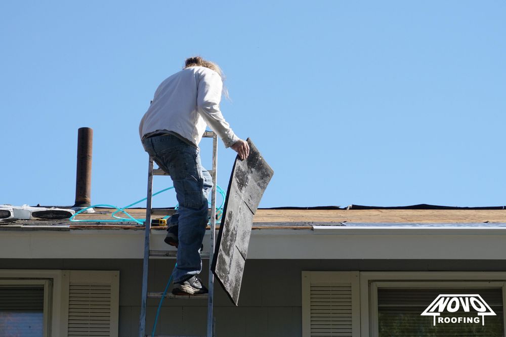 Slide of Novo Roofing