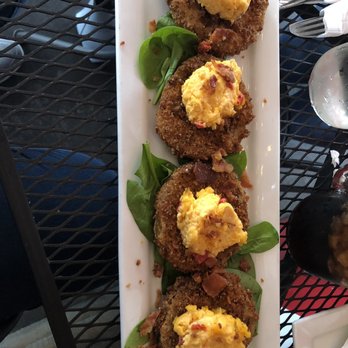 Lunch. Supper! - Fried green tomatoes with pimento cheese - New American Near Me - Richmond, Virginia