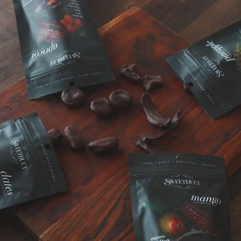 Sweetduet Chocolate - Organic pure chocolate dipped dried fruits for balance and health. - Chocolatiers & Shops Near Me - Los Angeles, California Sweetduet Chocolate - Organic pure chocolate dipped dried fruits for balance and health. - Chocolatiers & Shops Near Me - Los Angeles, California