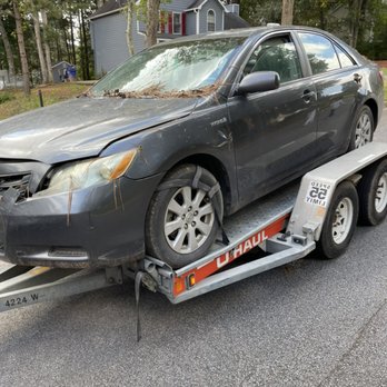 Wolf's Quality Transports - We haul vehicles too! If you need it hauled please call
833-PLZ-HAUL
833-759-4285 - Dumpster Rental Near Me - Griffin, Georgia Wolf's Quality Transports - We haul vehicles too! If you need it hauled please call
833-PLZ-HAUL
833-759-4285 - Dumpster Rental Near Me - Griffin, Georgia