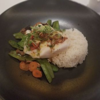 Spago - Icelandic cod "Hong Kong" style - New American Near Me - Las Vegas, Nevada Spago - Icelandic cod "Hong Kong" style - New American Near Me - Las Vegas, Nevada