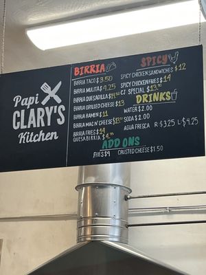 Menu photo 3 Papi Clary's Kitchen Concord, CA