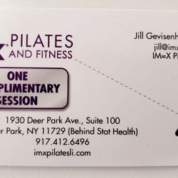 IMX Pilates - Owner/Location details as of 5.8.24