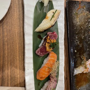 Kiraku - nigiri sampler - Tapas/Small Plates Near Me - Berkeley, California