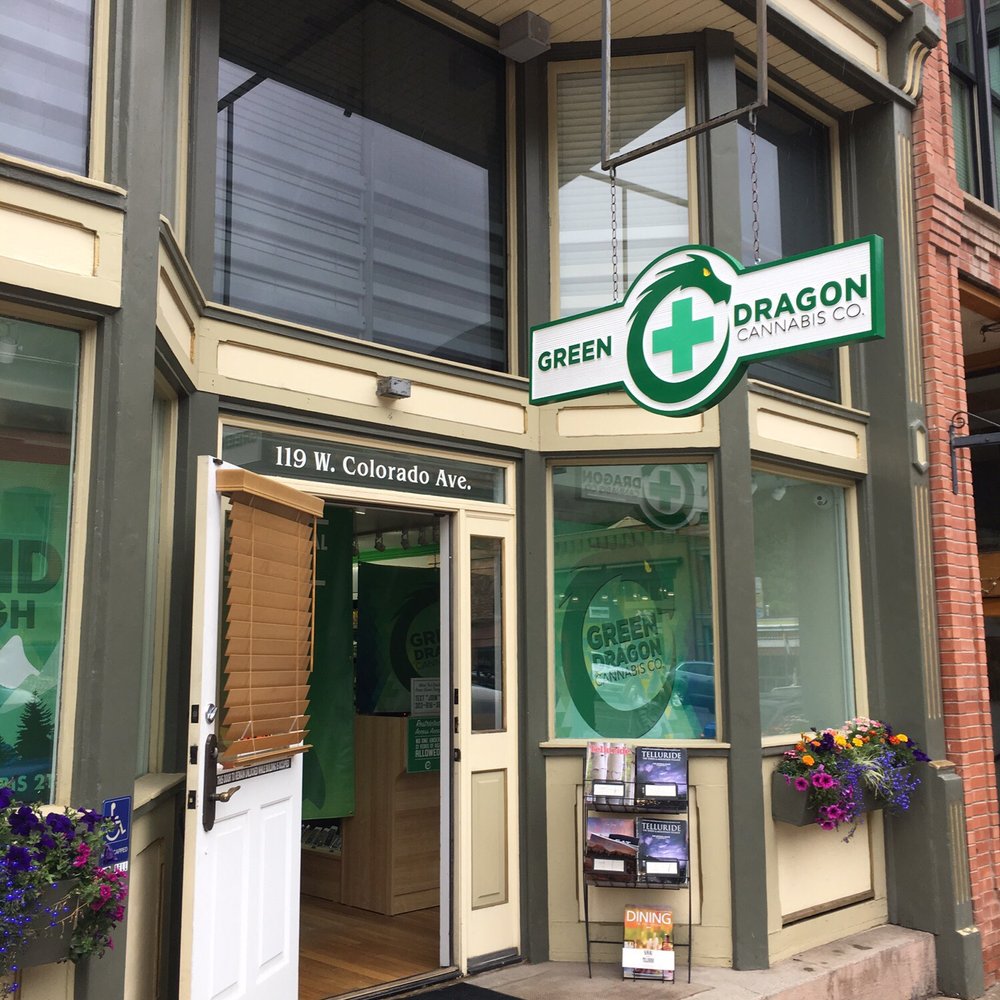 Green Dragon Weed Dispensary - Telluride - Exterior of store - Cannabis Dispensaries Near Me - Telluride, Colorado Green Dragon Weed Dispensary - Telluride - Exterior of store - Cannabis Dispensaries Near Me - Telluride, Colorado