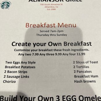 Almansor Grill - American Near Me - Alhambra, California