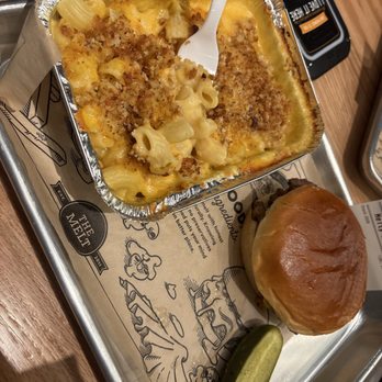 The Melt - Classic Mac n. Cheese and kids burger - Burgers Near Me - Brea, California The Melt - Classic Mac n. Cheese and kids burger - Burgers Near Me - Brea, California
