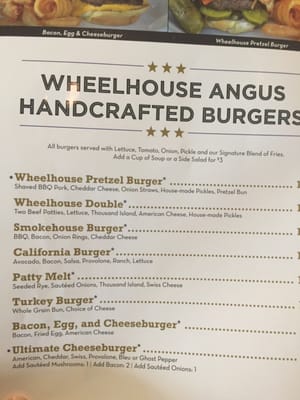 Menu photo 6 Wheelhouse Pittsburgh, PA Menu photo 6 Wheelhouse Pittsburgh, PA
