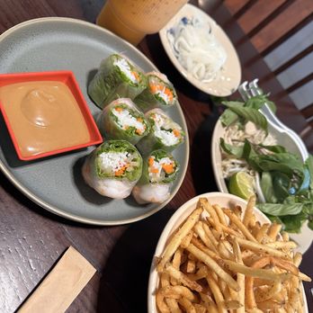 All About Pho - Fish sauce fries and the spring rolls - Vietnamese Near Me - Cerritos, California All About Pho - Fish sauce fries and the spring rolls - Vietnamese Near Me - Cerritos, California