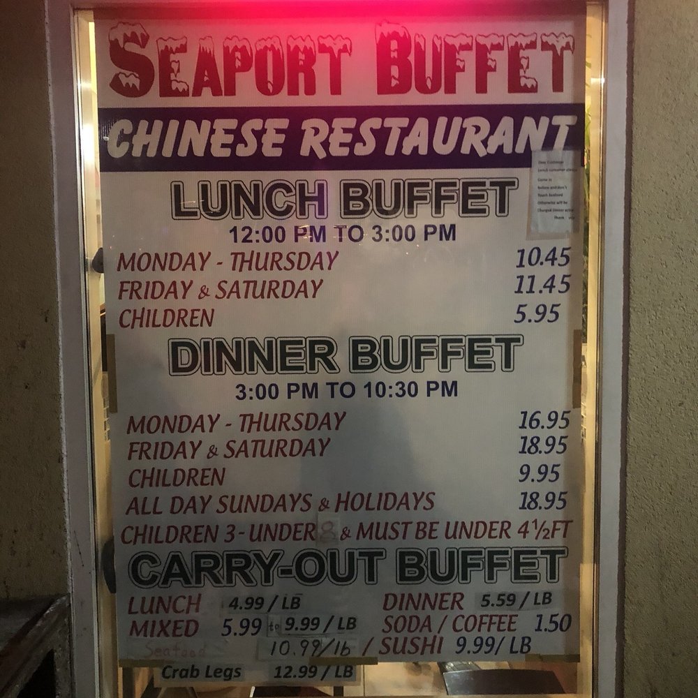 Seaport Buffet - Pricing for lunch & dinner - Buffets Near Me - Brooklyn, New York Seaport Buffet - Pricing for lunch & dinner - Buffets Near Me - Brooklyn, New York