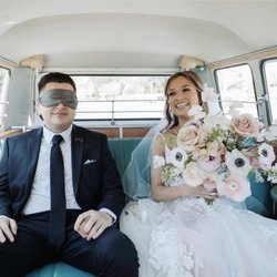the tanning club - Medium blend for her wedding!