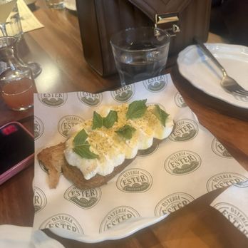 Osteria Ester - Whipped Ricotta - Italian Near Me - Orlando, Florida