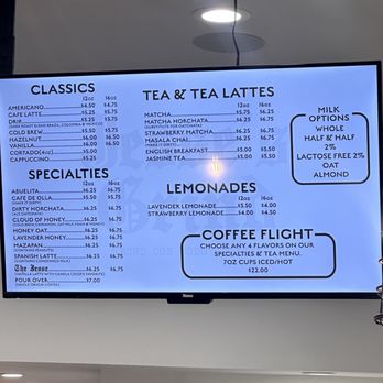 Jesse’s Grind Coffee Bar - Menu - Coffee & Tea Near Me - Los Angeles, California