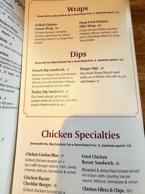 Menu photo 1 The Pumphouse Bar & Grill Bellevue, WA