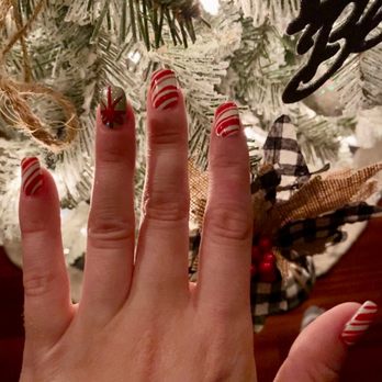 Malibu Nails Spa Marcel Center - Beautiful holiday nails by Hannah! - Nail Salons Near Me - Conroe, Texas Malibu Nails Spa Marcel Center - Beautiful holiday nails by Hannah! - Nail Salons Near Me - Conroe, Texas