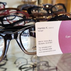 Eye-Care Optics - Business card