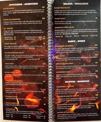 Menu photo 1 Buho's Restaurant Washington, DC, DC