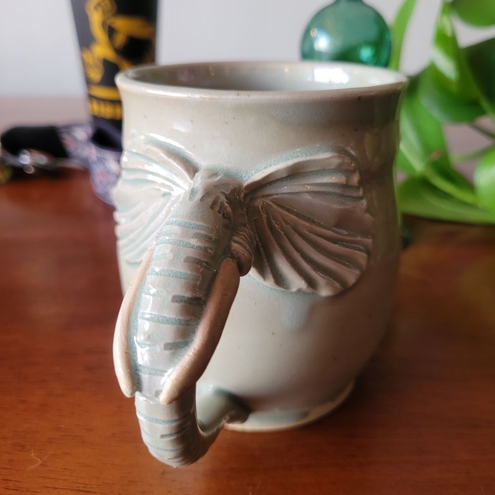 Allen & Co Coffee - Exceeding adorable elephant mug - Coffee & Tea Near Me - Bisbee, Arizona