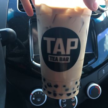 Tap Tea Bar - Black Milk Tea flavor and tapioca :^) - Bubble Tea Near Me - Wilmington, North Carolina Tap Tea Bar - Black Milk Tea flavor and tapioca :^) - Bubble Tea Near Me - Wilmington, North Carolina