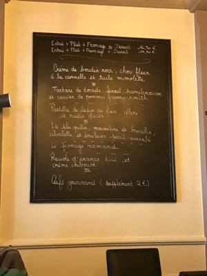Menu photo 4 Au P'tit Bistro Bayeux, 14 Menu photo 4 Au P'tit Bistro Bayeux, 14