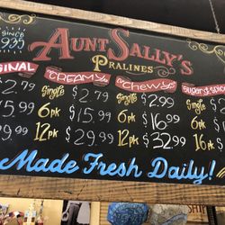Aunt Sally's Pralines - Current pricing