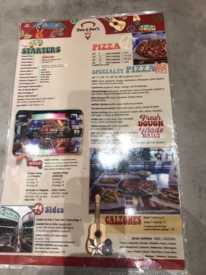 Menu photo 2 Don & Sue's Pizza Newark, OH Menu photo 2 Don & Sue's Pizza Newark, OH