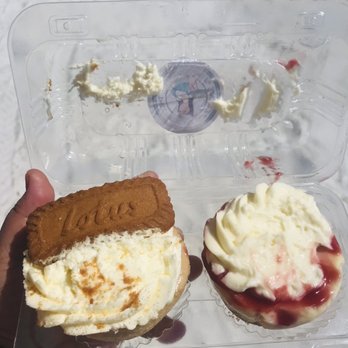 The Cheesecake Cutie & Cafe - Cookie butter and white chocolate raspberry cheesecake - Cafes Near Me - Holmes Beach, Florida The Cheesecake Cutie & Cafe - Cookie butter and white chocolate raspberry cheesecake - Cafes Near Me - Holmes Beach, Florida