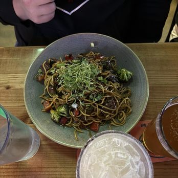 Twisted Lime Pub - Beef and broccoli yakisoba - American Near Me - Mill Creek, Washington Twisted Lime Pub - Beef and broccoli yakisoba - American Near Me - Mill Creek, Washington