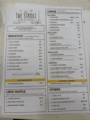 Menu photo 3 The Stroll Cafe and Bakery Pleasanton, CA