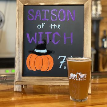 Good Times Brewing - Pumpkin Saison - Burgers Near Me - Greenwood, South Carolina