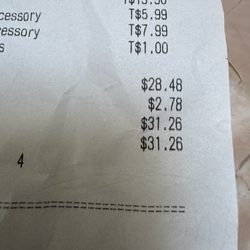 McCaulou's Department Store - Book receipt that qualified for a piece of tissue paper! What a joke