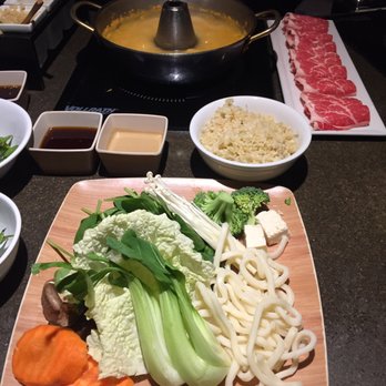 Tabu Shabu - Costa Mesa - Spicy miso with prime rib eye - Japanese Near Me - Costa Mesa, California