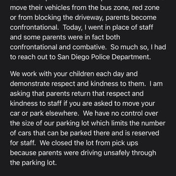Garfield Elementary School - Principal typed up an email to continue the harassment... - Elementary Schools Near Me - San Diego, California