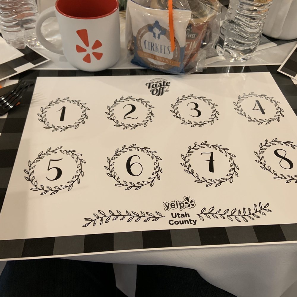 Placemat to place our treats Placemat to place our treats