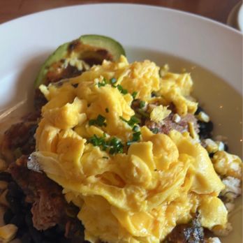 State & Allen - Pulled Pork Huevos Rancheros - American Near Me - Dallas, Texas