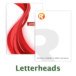 SLB Printing - Letterheads - 1 to 4 color printing with many stocks to choose from. Offset quality printing for letterheads and envelopes.