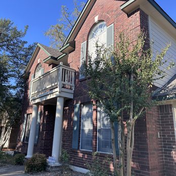 Austin Pro Siding, Windows & Roofing - Repainted balcony and pillars, and new trim - Windows Installation Near Me - Austin, Texas