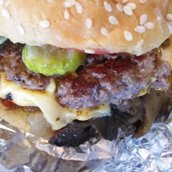 Five Guys - Double Pattie Cheeseburger - All the Way!!! - Burgers Near Me - Austell, Georgia Five Guys - Double Pattie Cheeseburger - All the Way!!! - Burgers Near Me - Austell, Georgia