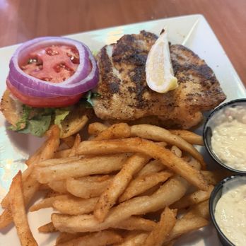 Cabanas Coastal Grill - Blackened Gulf Grouper Sandwich - Seafood Near Me - Clearwater, Florida Cabanas Coastal Grill - Blackened Gulf Grouper Sandwich - Seafood Near Me - Clearwater, Florida