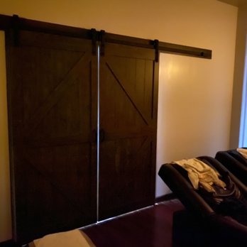 Ponce Feet Spa - Sliding barn doors. - Massage Near Me - Atlanta, Georgia