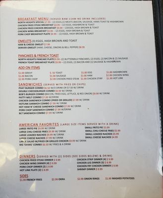 Menu photo 2 North Heights Discount and Cafe Amarillo, TX Menu photo 2 North Heights Discount and Cafe Amarillo, TX
