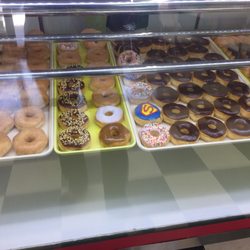 Pat's Donut Shop - Look at the little super man one