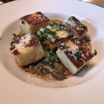 Bar Corallini - Cubed polenta aka their version of gnocchi. Decent, but not gnocchi, and was more of an appetizer than an entree. - Bars Near Me - Madison, Wisconsin