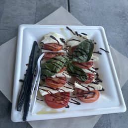 Caprese plate