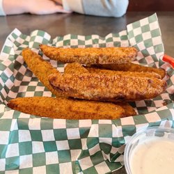 Vine Tavern & Eatery - Coralville - Fried Pickles Basket