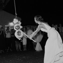 Sydney Camille Events - Wedding piñata. my crazy idea that Lauren made happen!