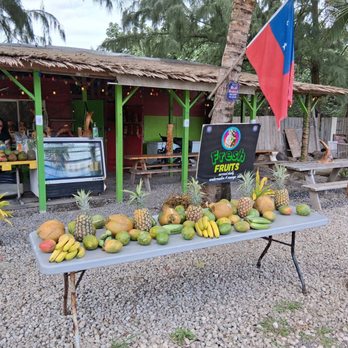 Big Mama's Tropical Fruit and Drinks - A shot of the front of Mama Tina's - Juice Bars & Smoothies Near Me - Laie, Hawaii Big Mama's Tropical Fruit and Drinks - A shot of the front of Mama Tina's - Juice Bars & Smoothies Near Me - Laie, Hawaii