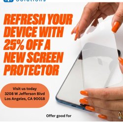 Wireless Professional Solutions - 25% Off a new screen protector! Offer expires 9/30/2026.