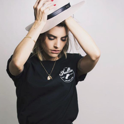 Design Like Whoa - Custom logo design and printing for Shultz Clothing.